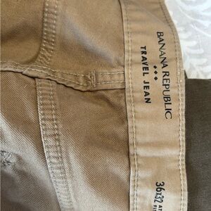 Banana Republic Travel Jean - Tan